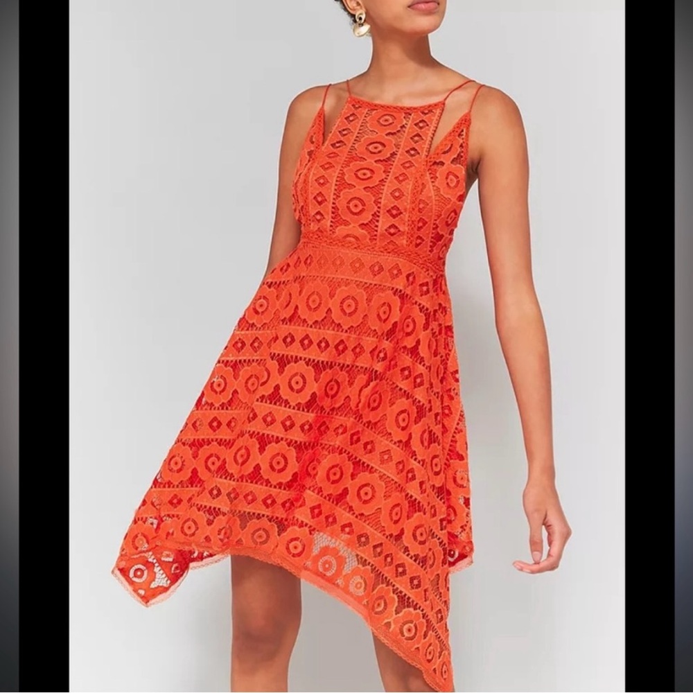 Just Like Honey asymmetrical lace dress by Free People